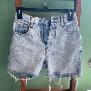 Cute thrifted jean shorts